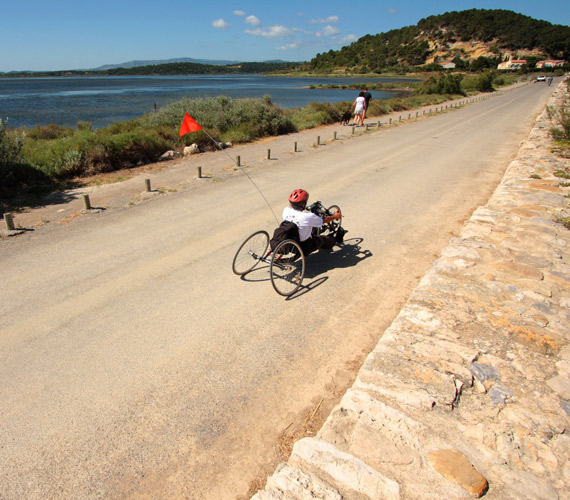 Tourisme et Handicap - Aude © C.Deschamps/ ADT Aude