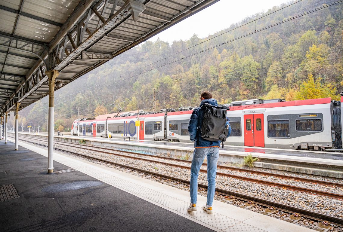 Gare d'Ax les Thermes © G. Payen / CRTL Occitanie