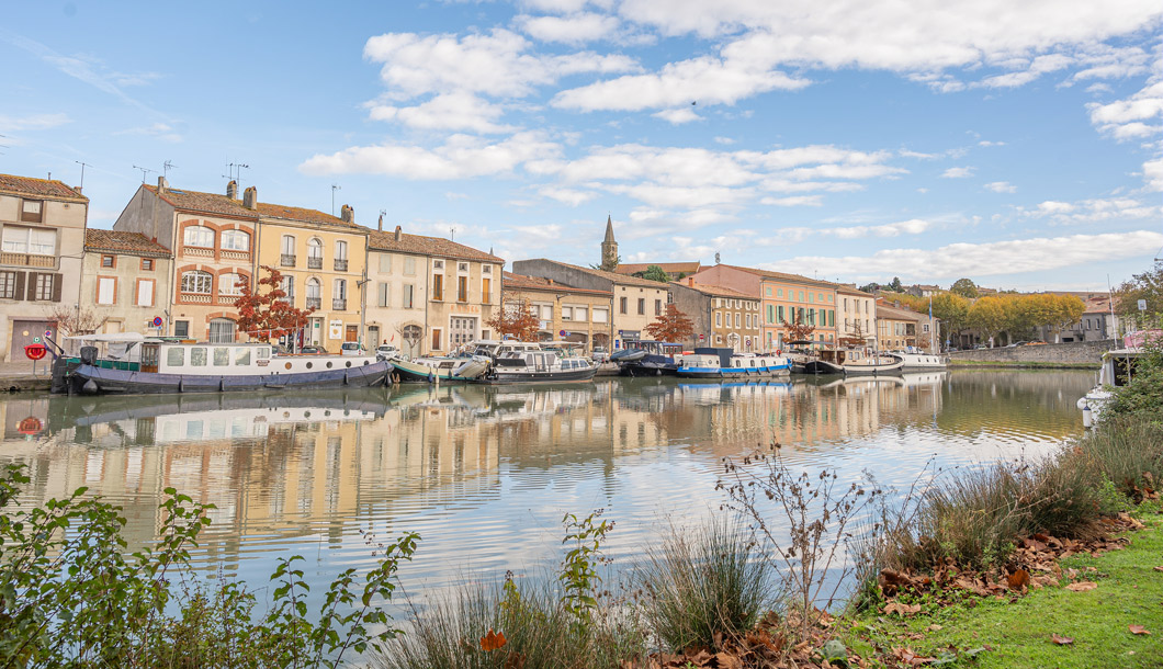 Canal du Midi à Castelnaudary © G.Payen / CRTL Occitanie