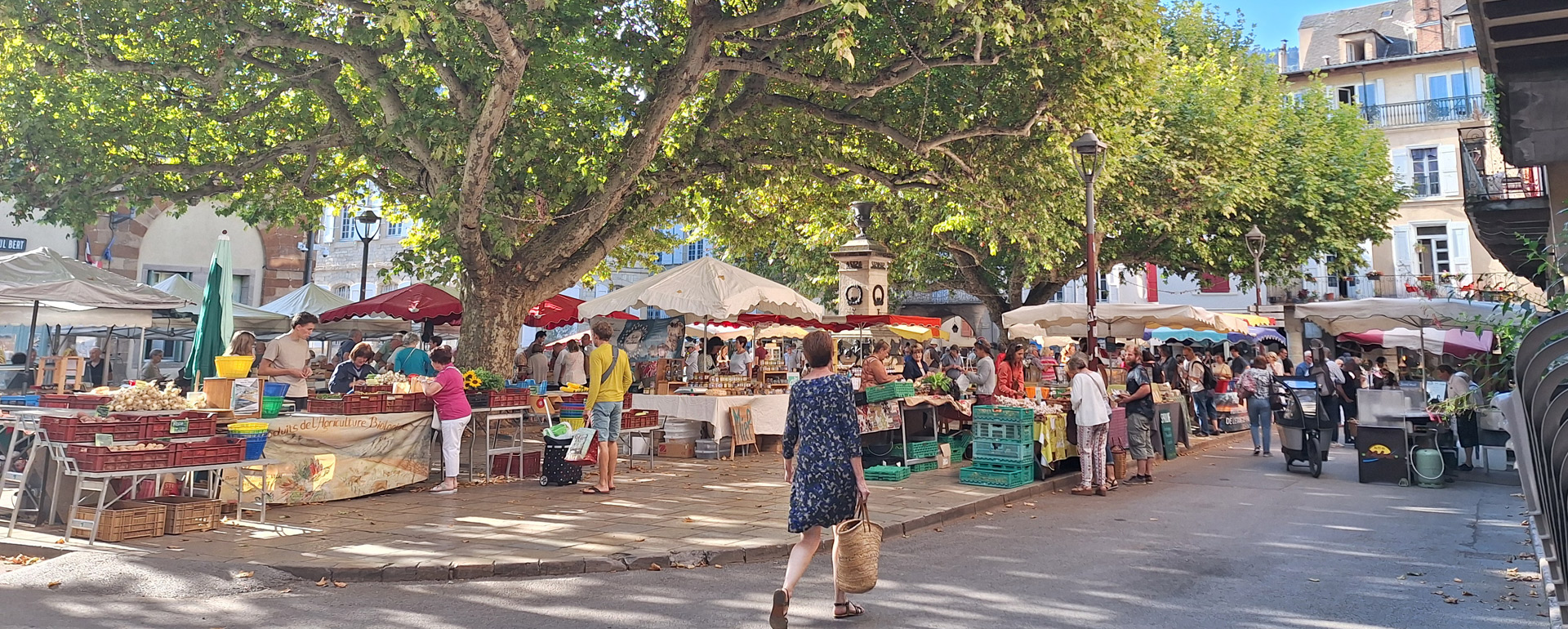 Marché à Millau © Christine Chabanette / CRTL Occitanie