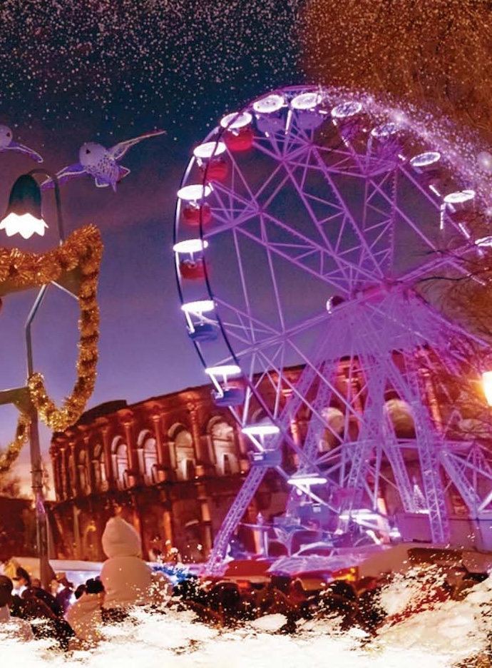 Noël aux arènes de Nîmes © Ville de Nîmes