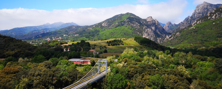 Vue de Tarassac-PNR Haut-Languedoc © J.Roudet